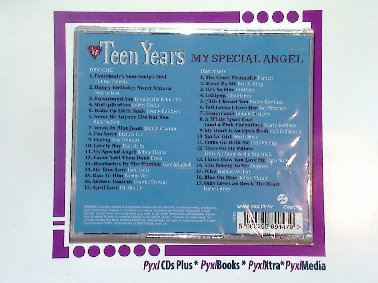 Various - The Teen Years My Special Angel 2CD New & Sealed
