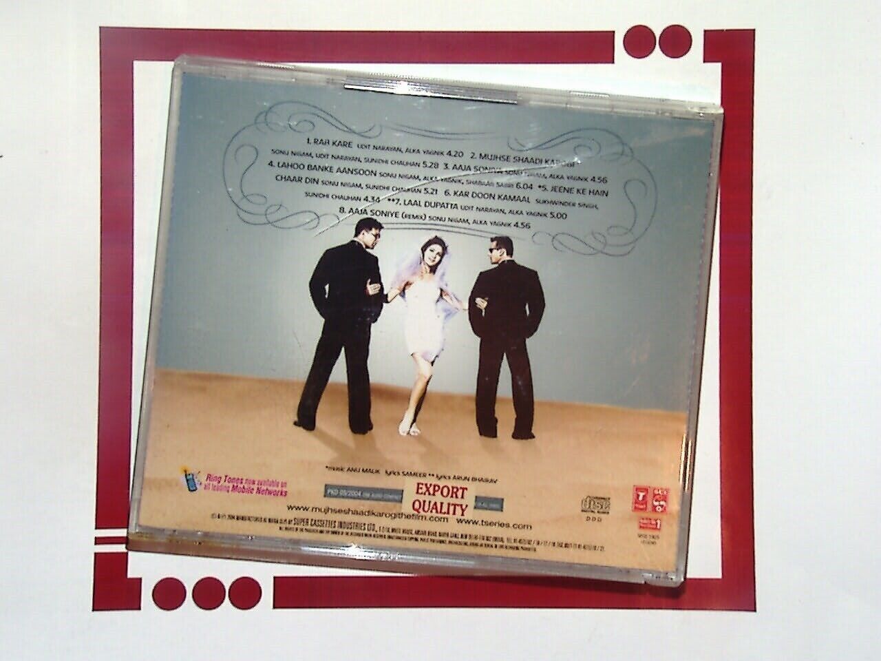 Sajid Nadiadwala's Mujhse Shaadi Karogi CD VGC