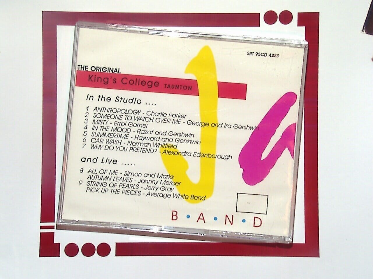 The Original King's College Taunton Jazz Band CD