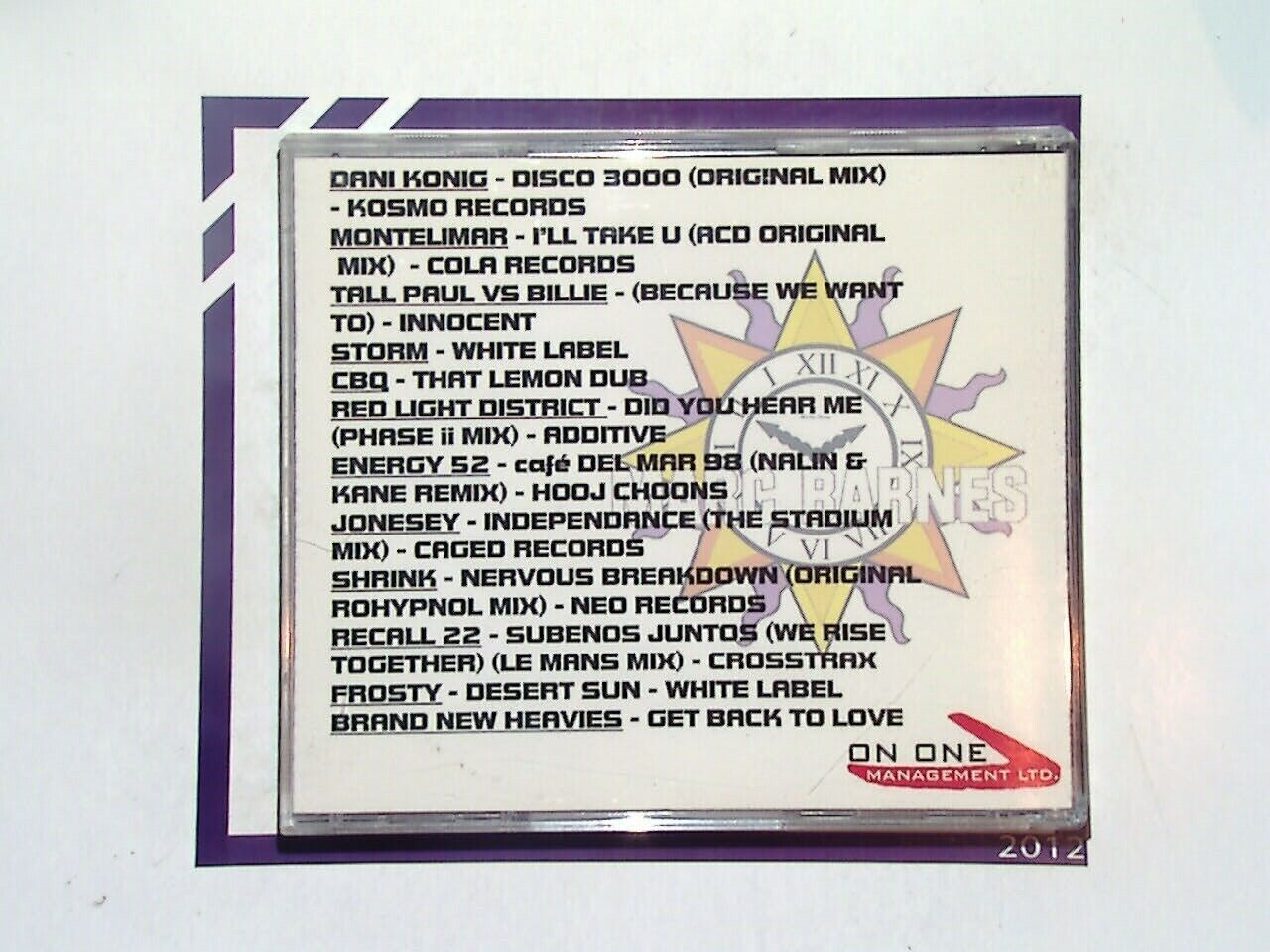 On One Managament Presents No Permission Granted Marc Barnes CD Nr Mint