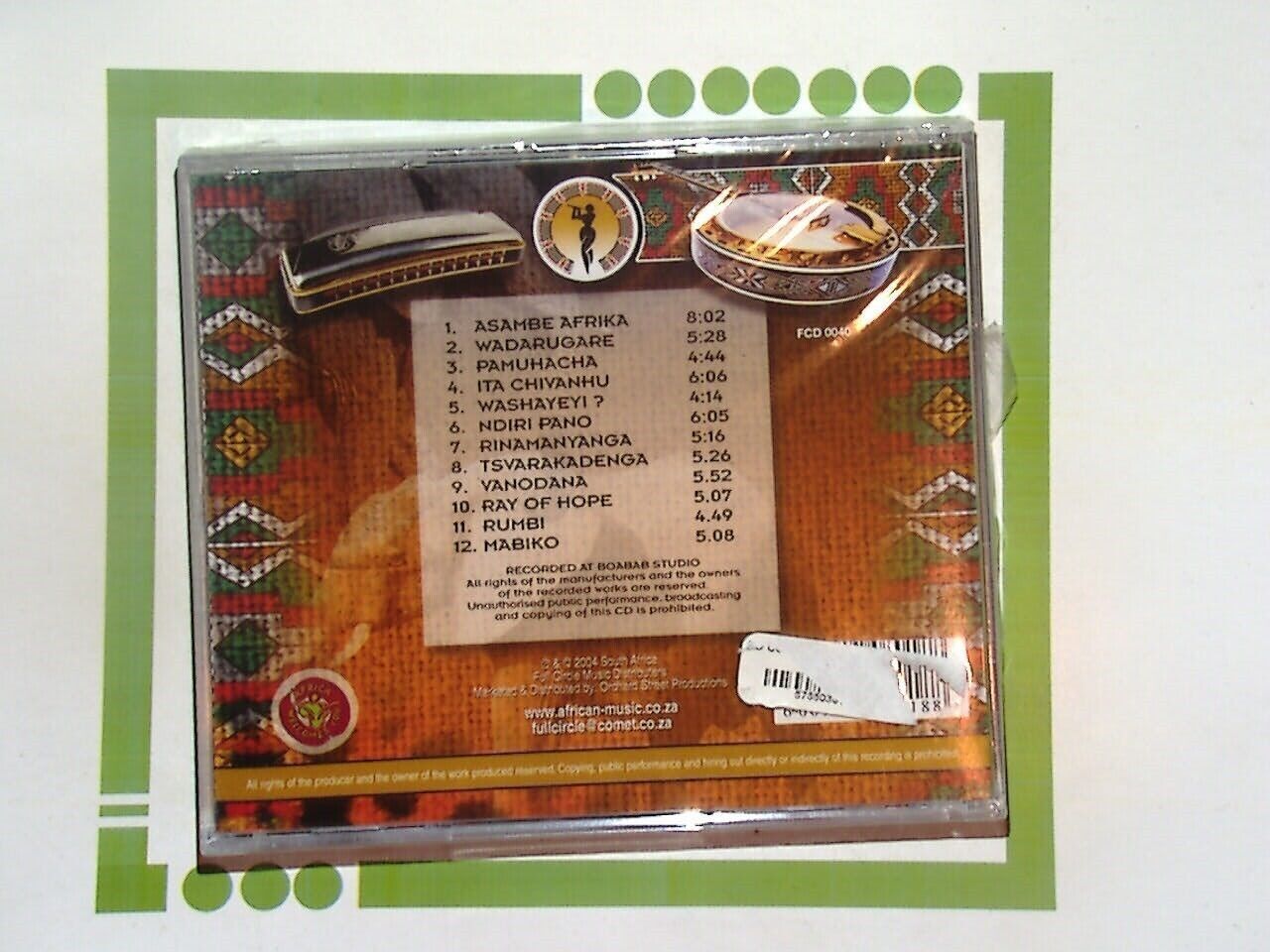 Your Musical Souvenir African Indaba CD New & sealed