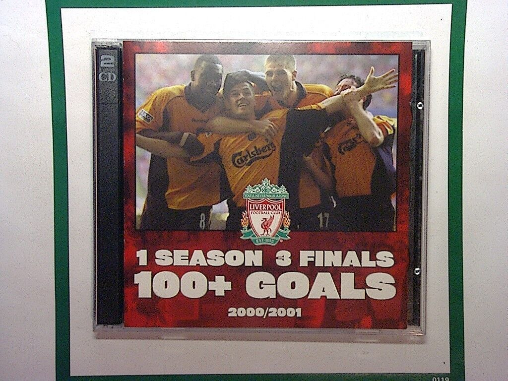 1 Season 3 Finals & 100+ Goals 2000/2001 Liverpool FC 2 Audio CD
