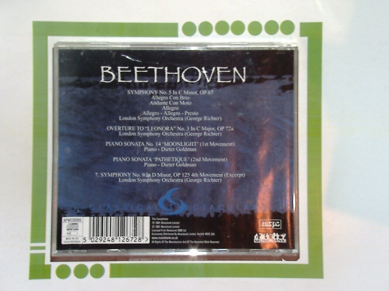 Spectacular Classics Beethoven CD VGC