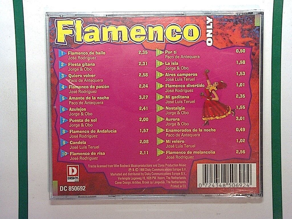 Various Artists  - Flamenco Only CD Mint