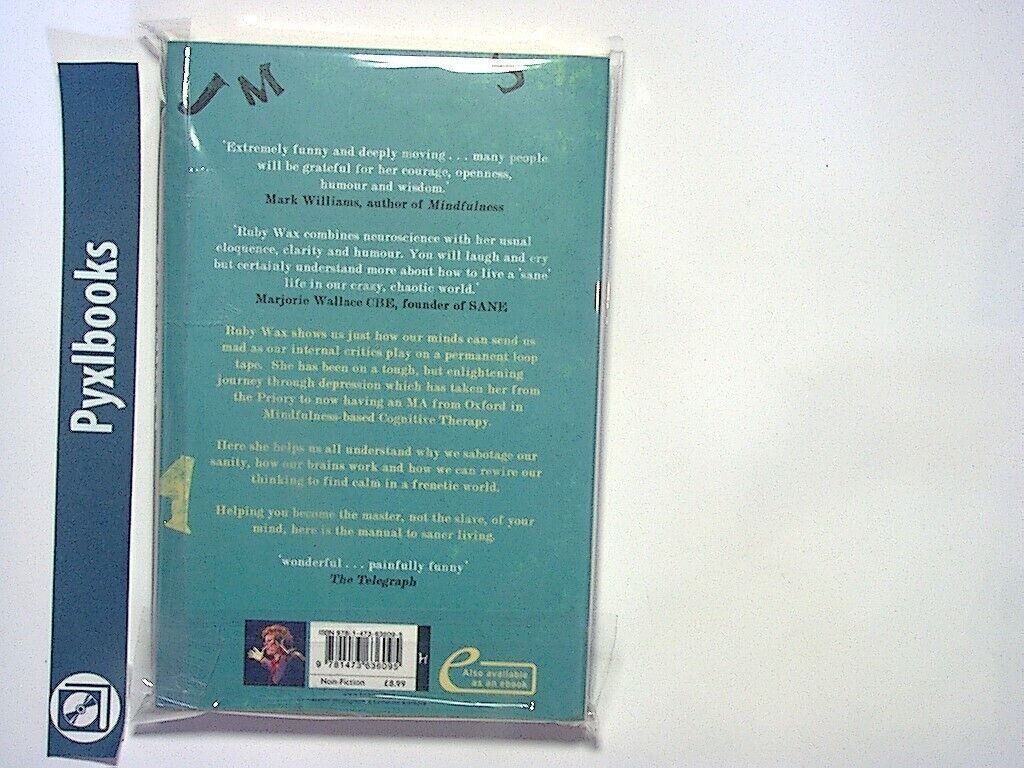 Ruby Wax - Sane New World - Taming The Mind PB New