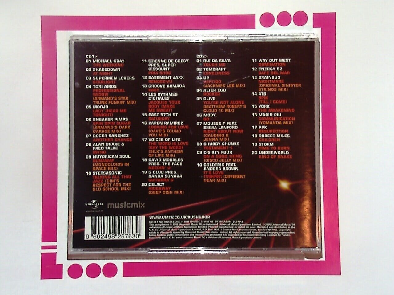 Various Artists - Rush Hour 2 2CD VGC