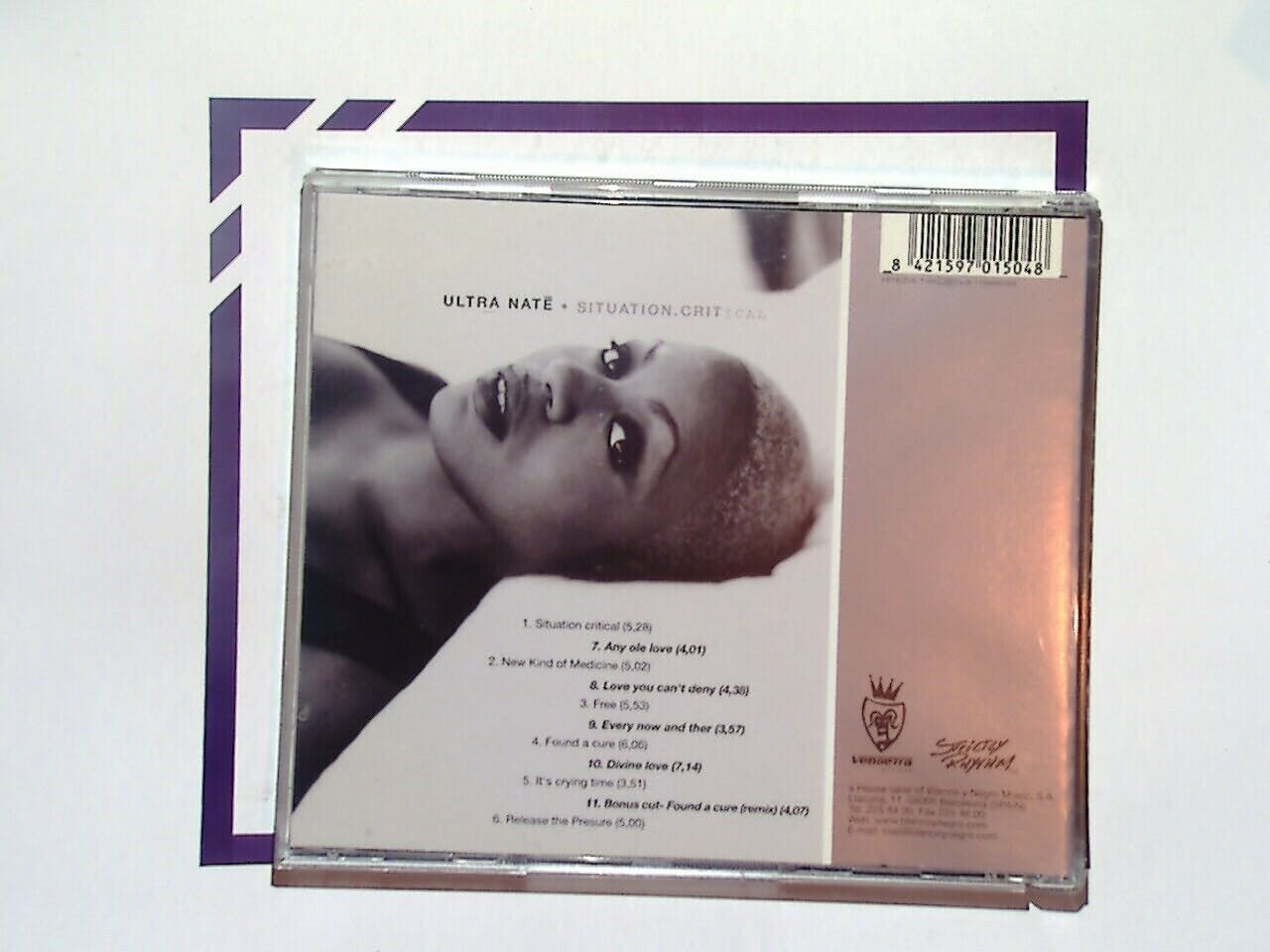 Ultra Nate Situation Critical CD Mint