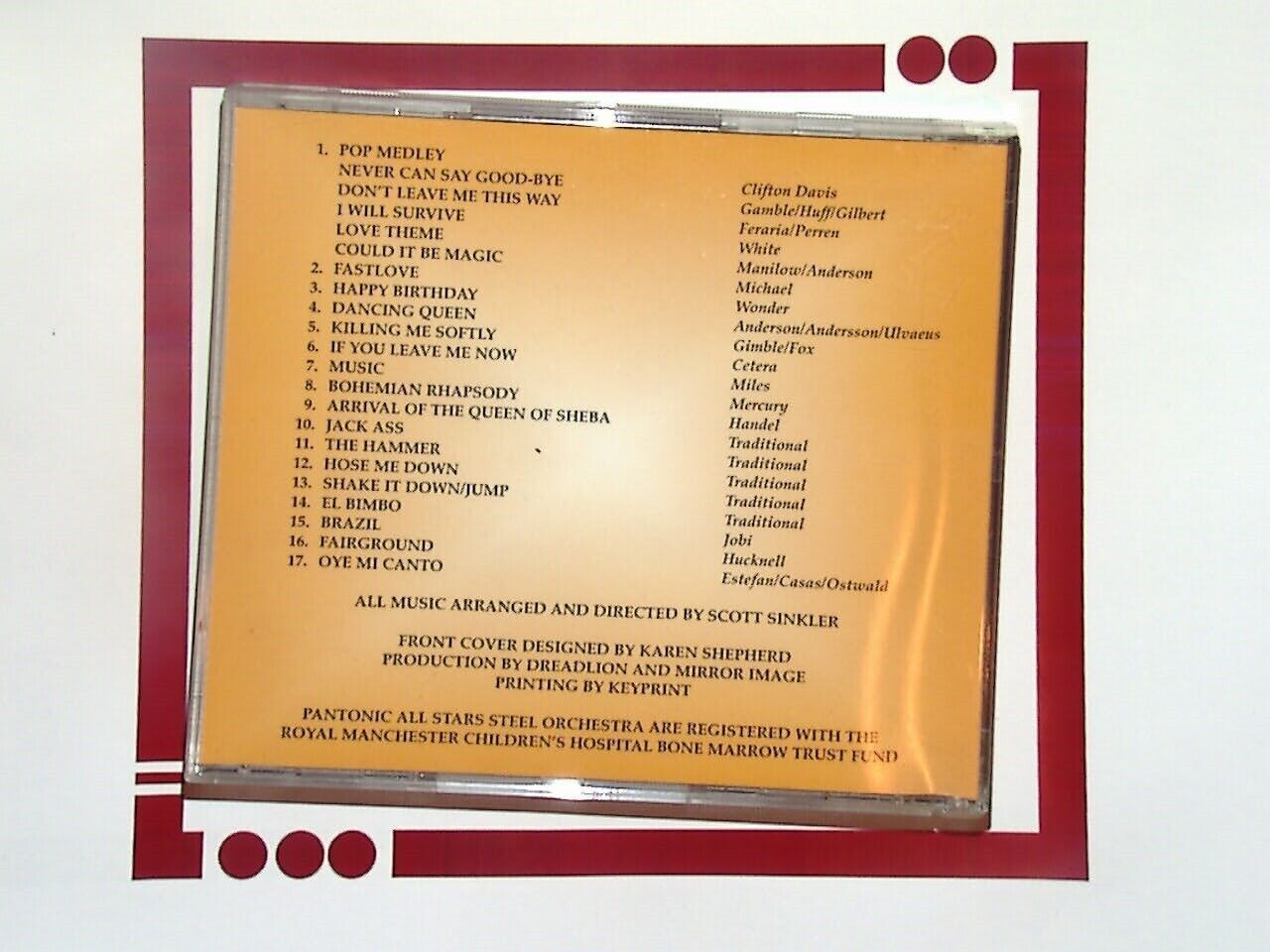 Pantonic All Stars Sounds of Steel Volume 4 CD Nr Mint