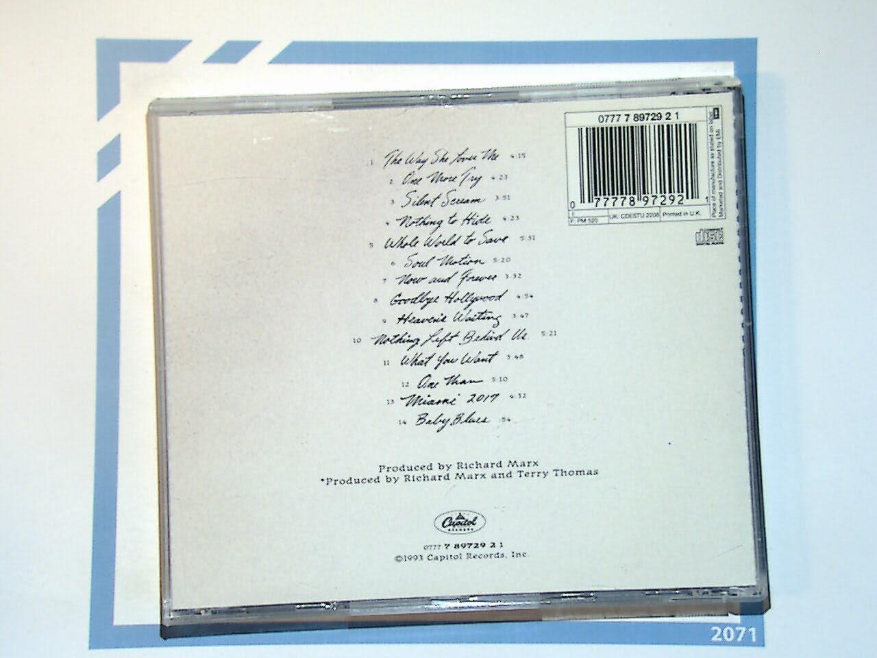 Richard Marx Paid Vacation CD Mint