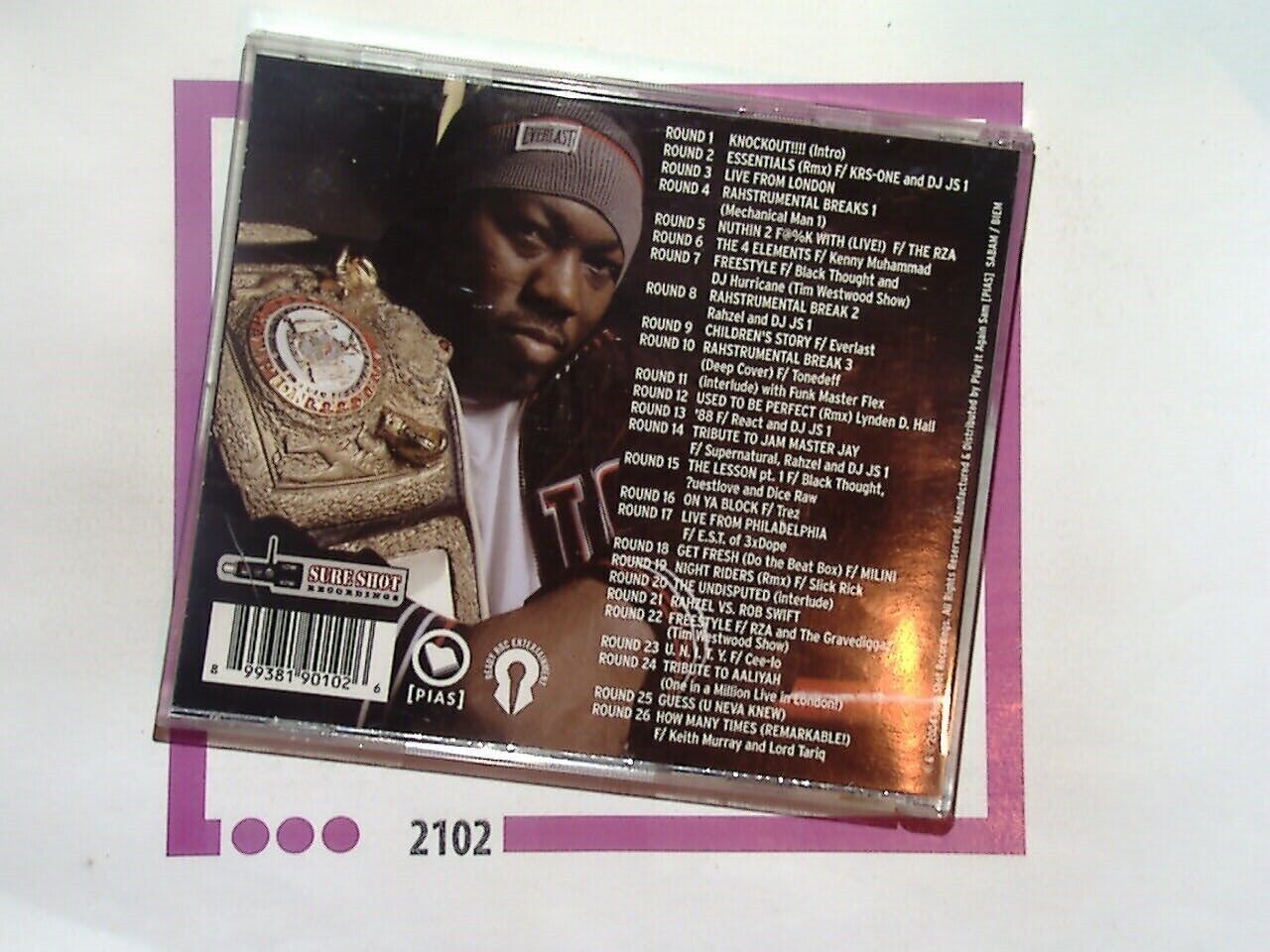 Rahzel Greatest Knockouts CD VGC