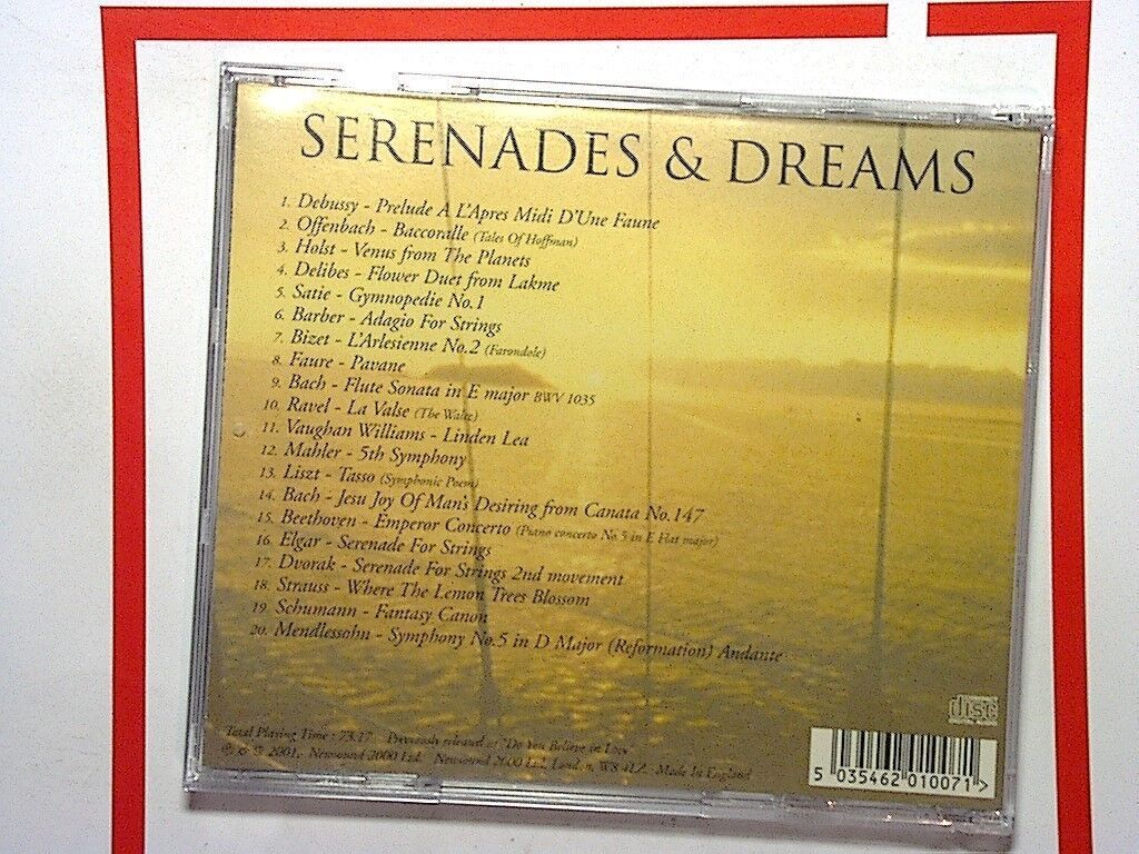 Various Artists - Serenades and Dreams (2004) CD Mint