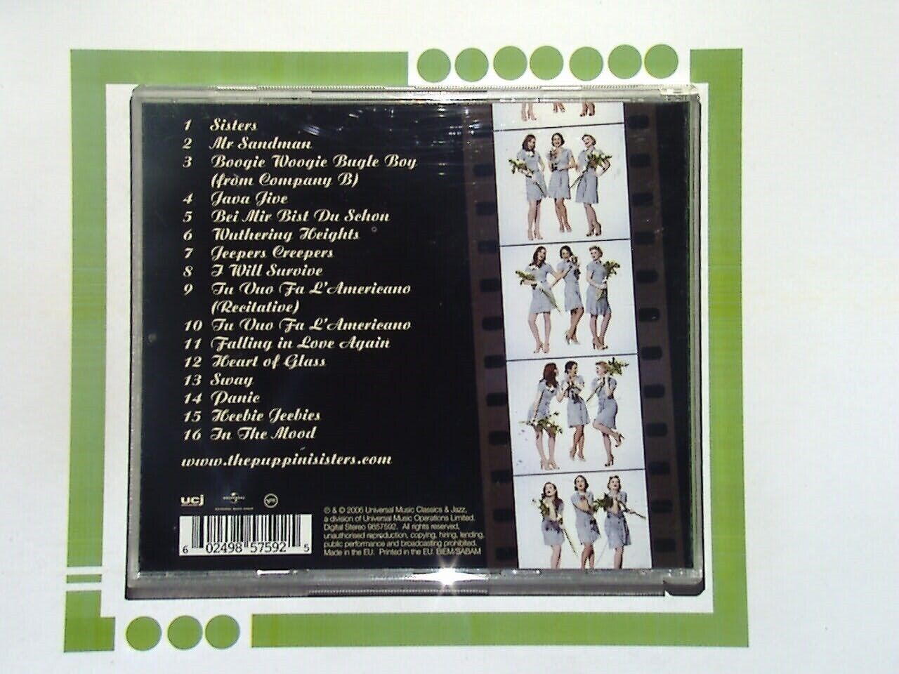 The Puppini Sisters - Betcha Bottom Dollar CD Mint