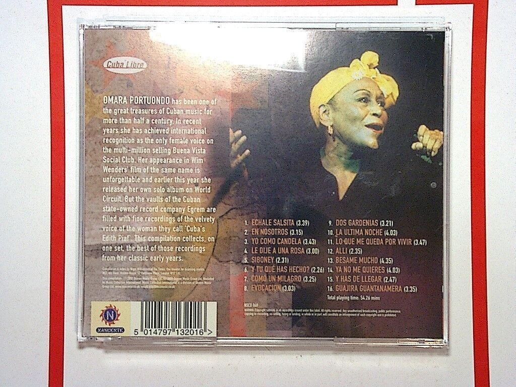 Omara Portuondo La Coleccion Cubana CD Mint