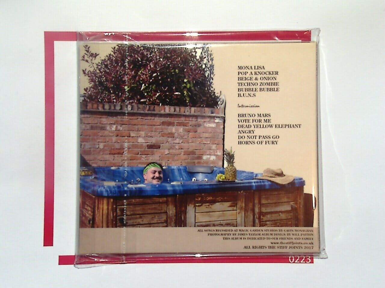 Stiff Joints First Proper Album CD Mint