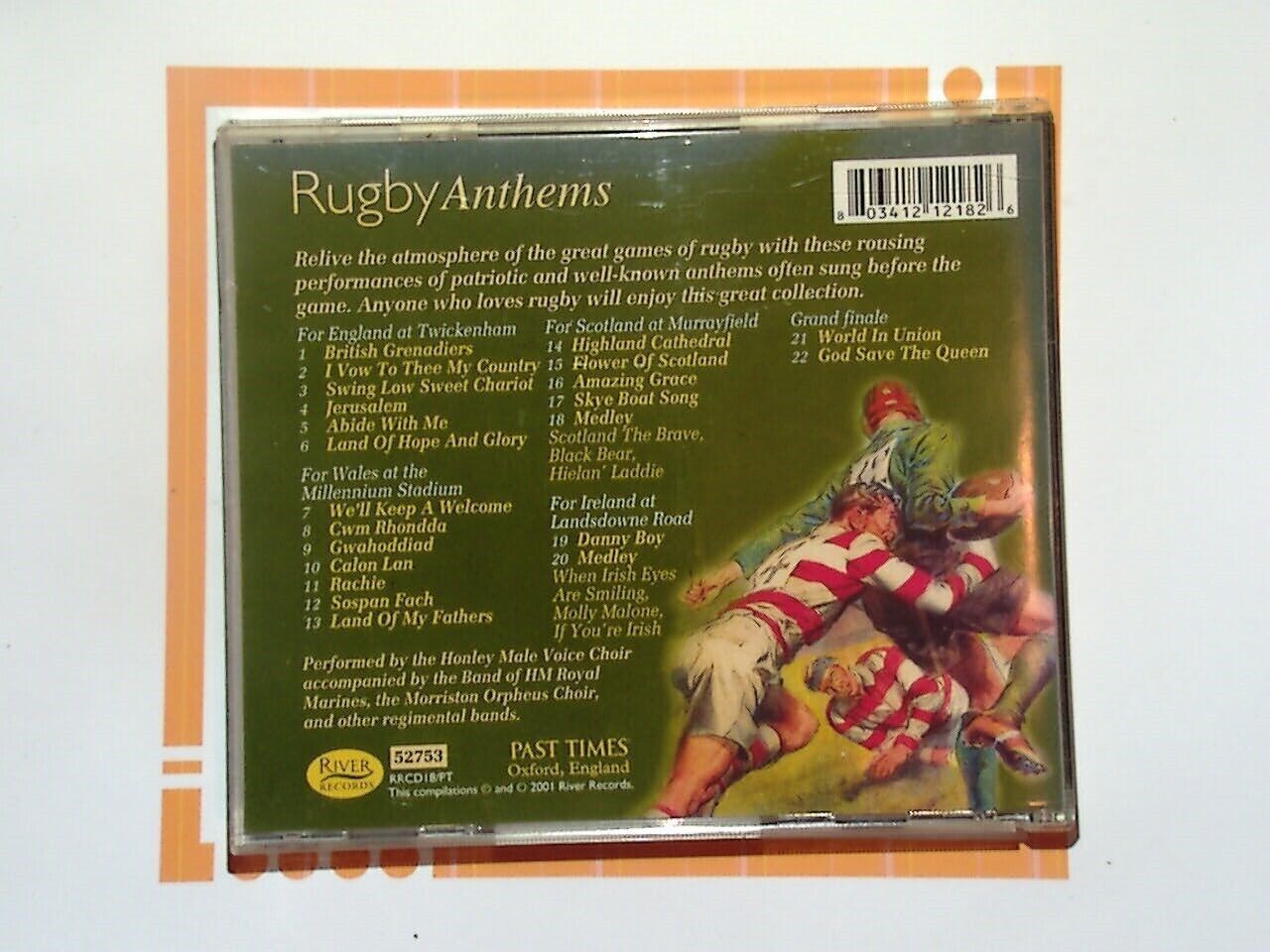 Various - Rugby Anthems CD Mint