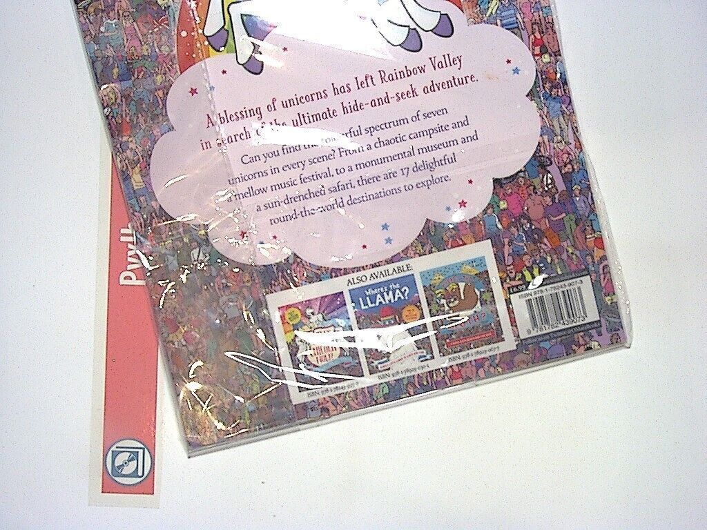 Sophie Schrey - Where's the Unicorn?: A Magical Search and Find Book PB New