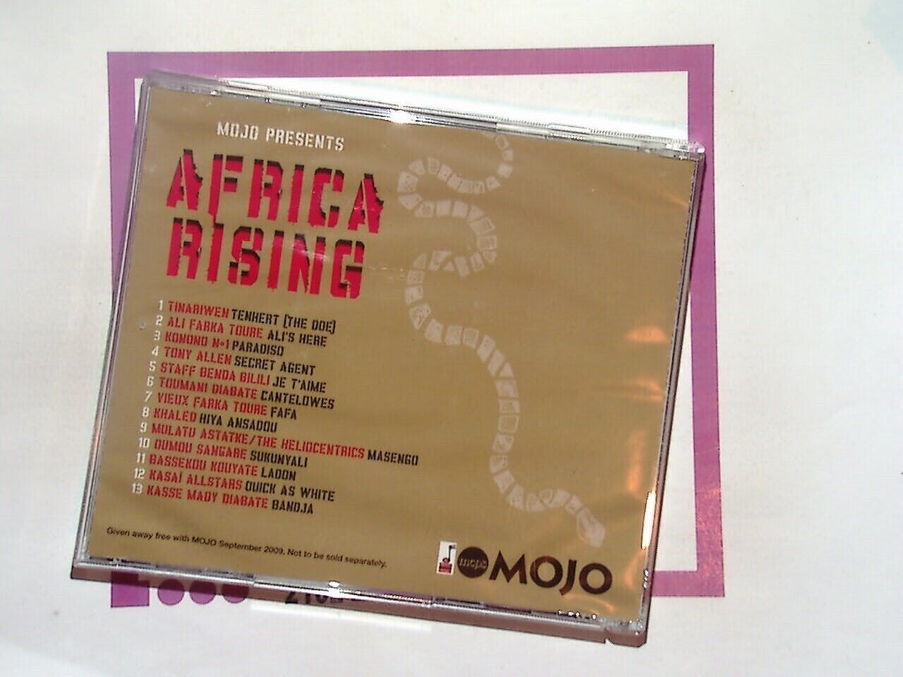 MOJO Presents Africa Rising 2007 CD Mint
