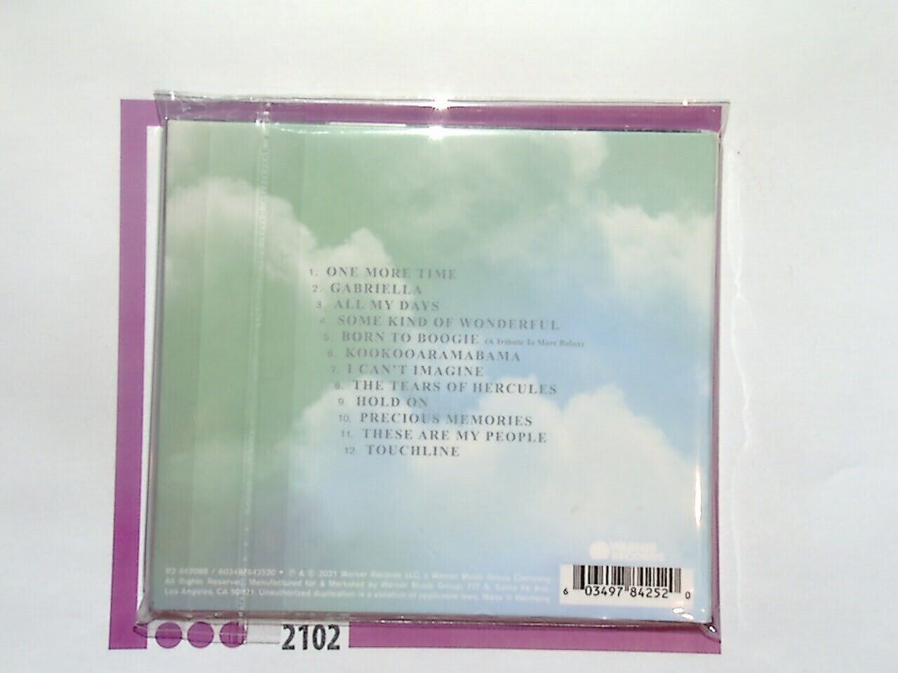 Rod Stewart Tears Of Hercules CD Mint