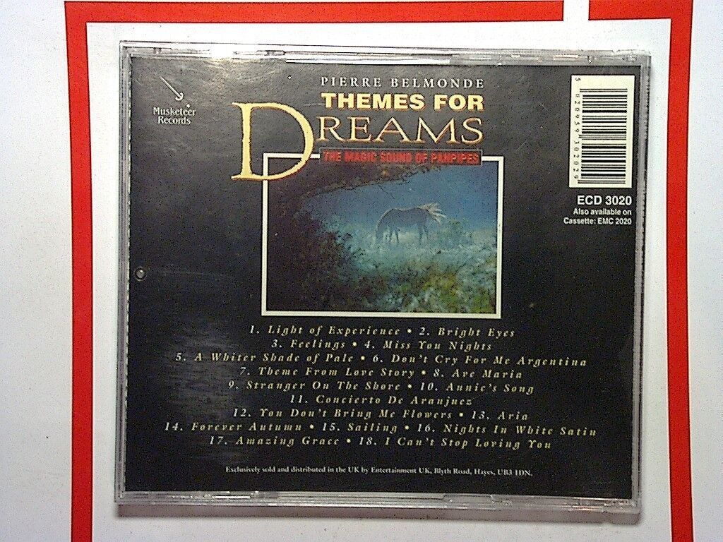 Pierre Belmonde Themes For Dreams CD Mint