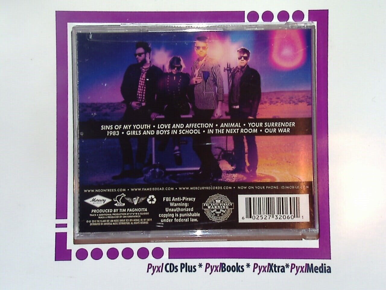 Neon Trees - Habits CD Mint