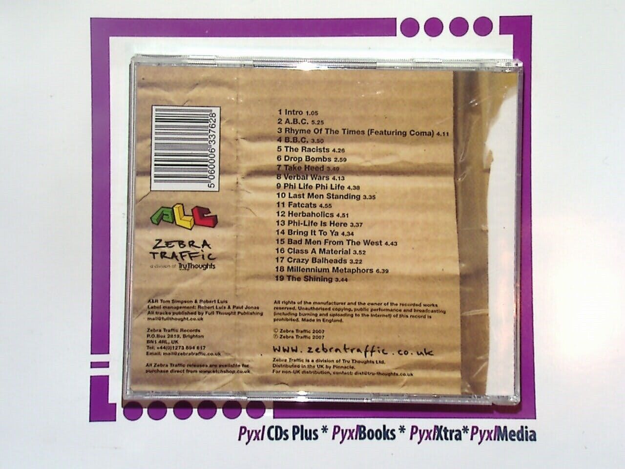 Phi-Life Cypher - Millennium Metaphors CD Mint