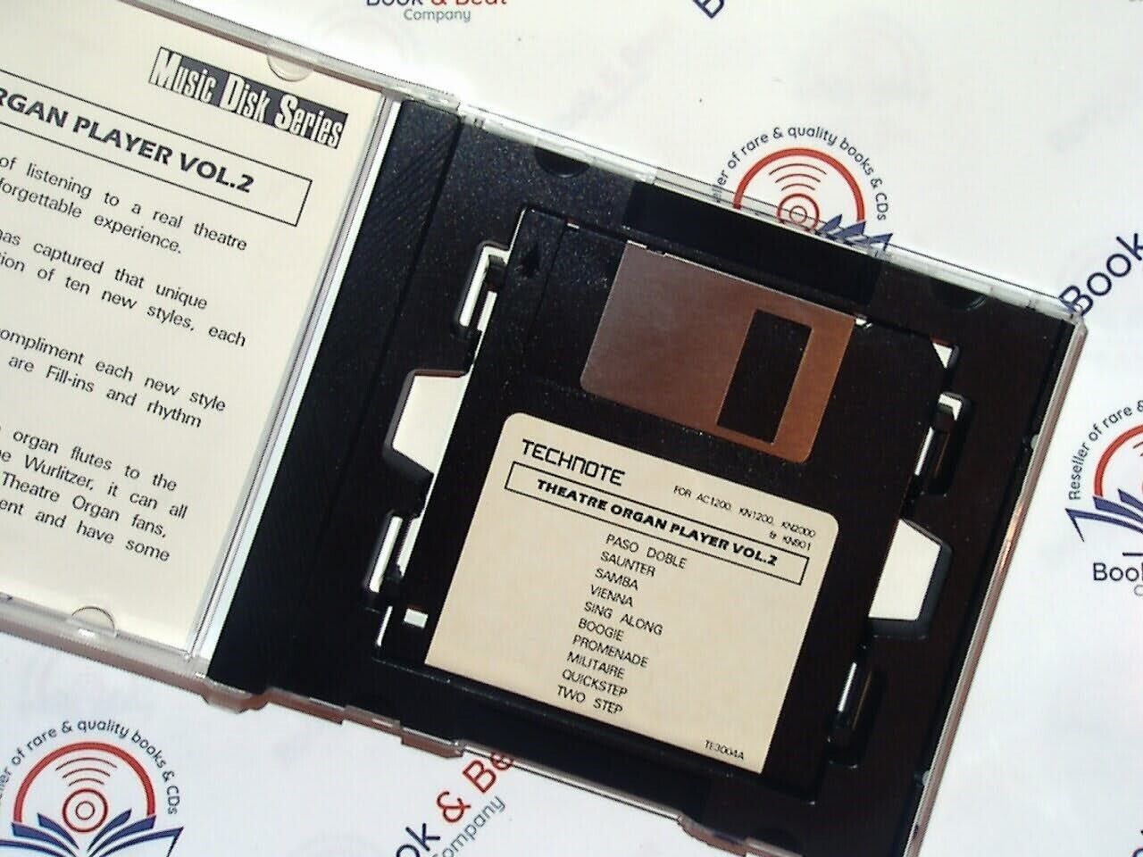 Technote Theatre Organ Player Vol. 2 (KN 2000 Music Disk Series) Mint
