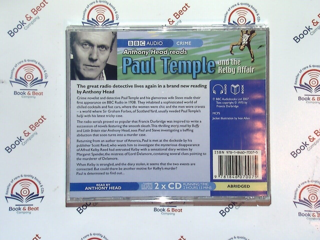 Paul Temple And The Kelby Affair (Francis Durbridge) BBC Audio 2CD Mint