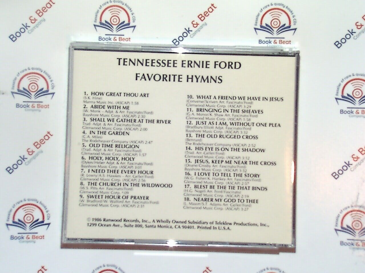 Tennessee Ernie Ford - Favourite Hymns CD Nr Mint