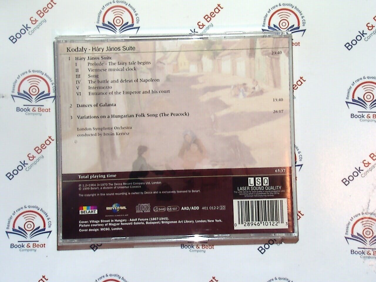 Zoltan Kodaly - Hary Janos Suite (LSO & Istvan Kertesz) CD Mint
