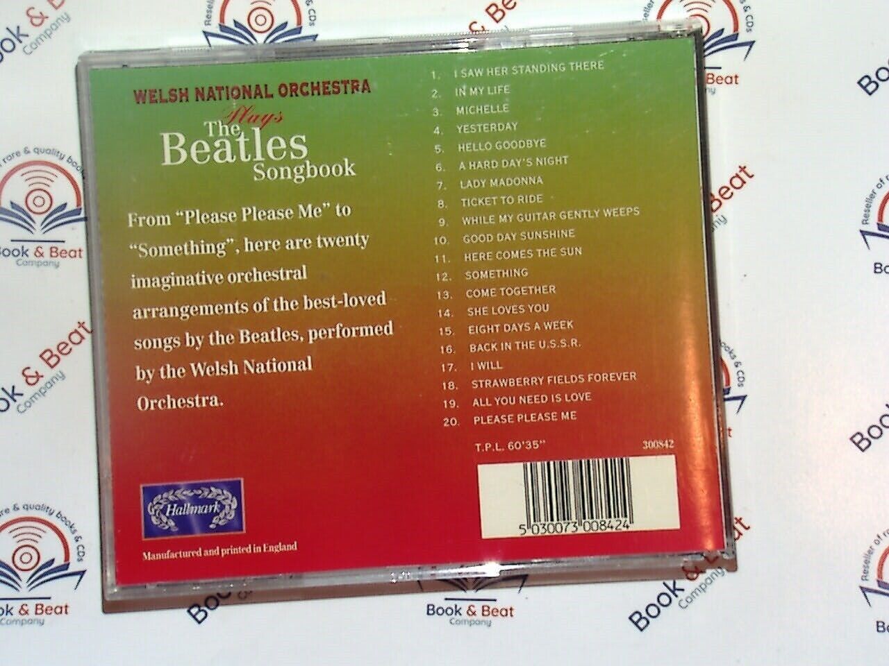 Welsh National Orchestra - The Beatles Songbook CD Mint