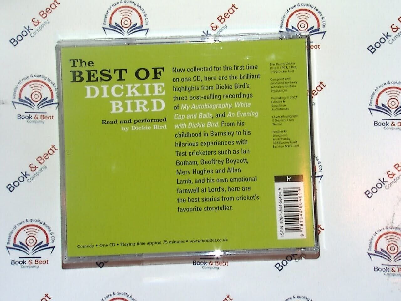 The Best Of Dickie Bird : 75 Minutes Of Laughter CD Mint