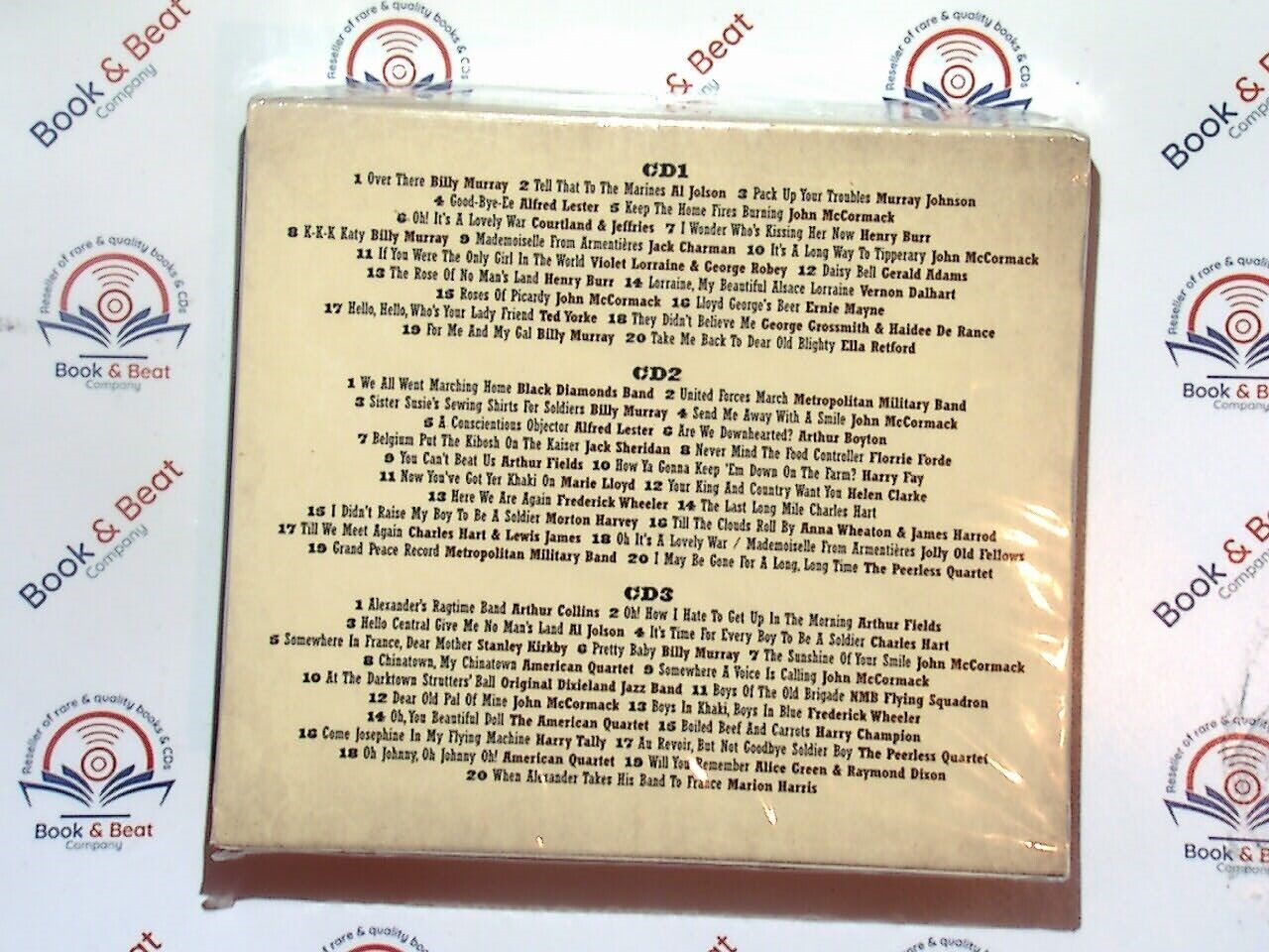 Various - Songs of World War l 1914-1918 : 60 Songs 3CD New & Sealed