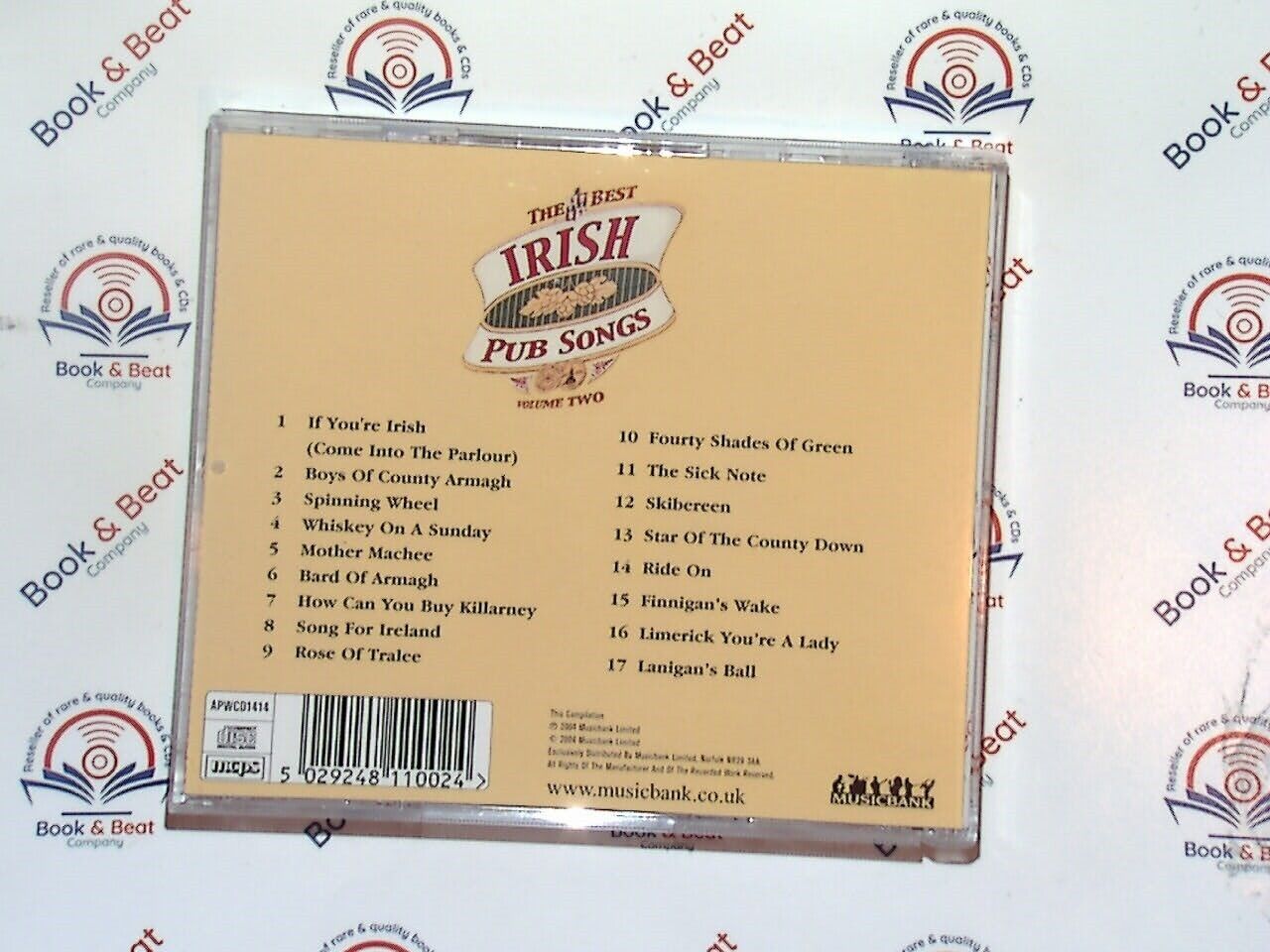 Various - The Best Irish Pub Songs Volume Two CD Mint
