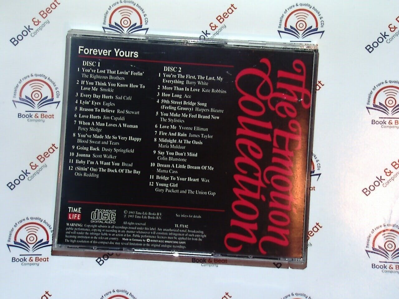 Various - The Emotion Collection : Forever Yours (Time Life) 2CD Mint