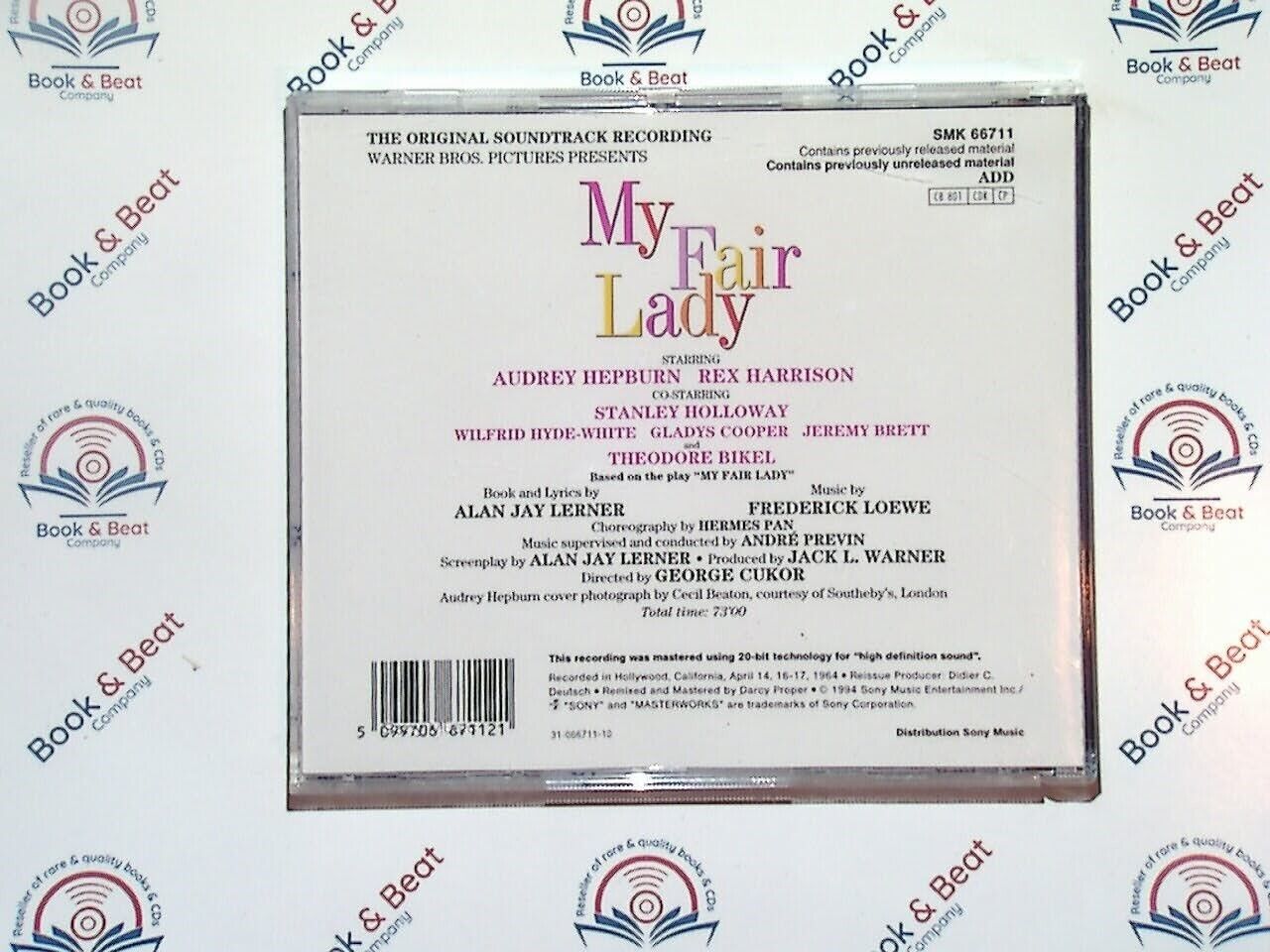 My Fair Lady Original Soundtrack - Audrey Hepburn, Rex Harrison CD Mint