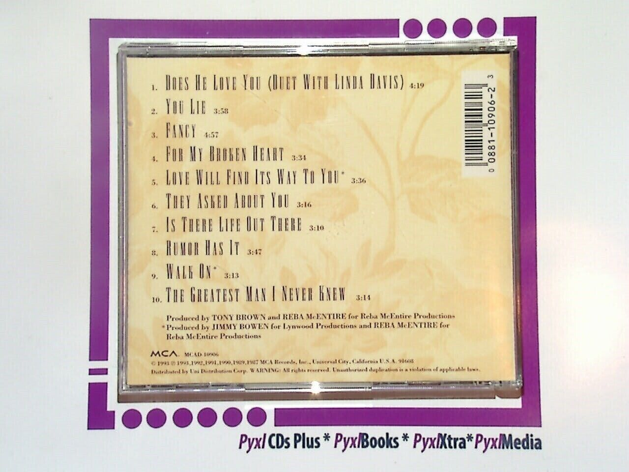 Reba McEntire - Greatest Hits Vol. 2CD Mint