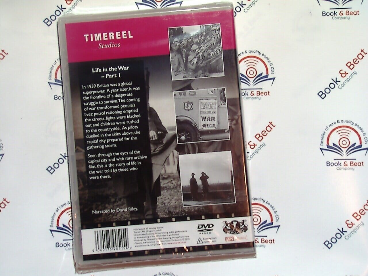 3 x The Road To Victory - Life In the War DVDs Parts 1,2 & 4 New & Sealed
