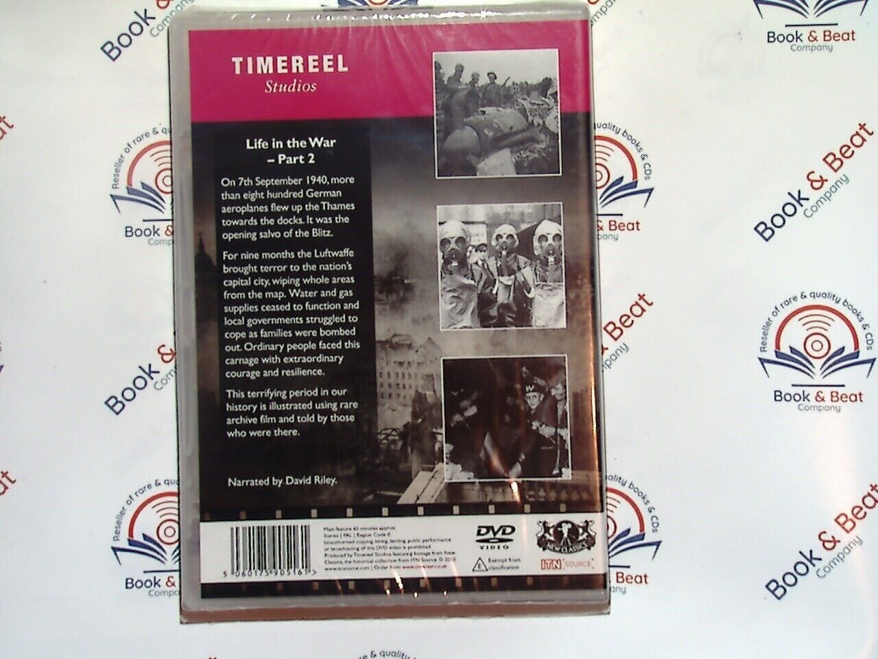 3 x The Road To Victory - Life In the War DVDs Parts 1,2 & 4 New & Sealed
