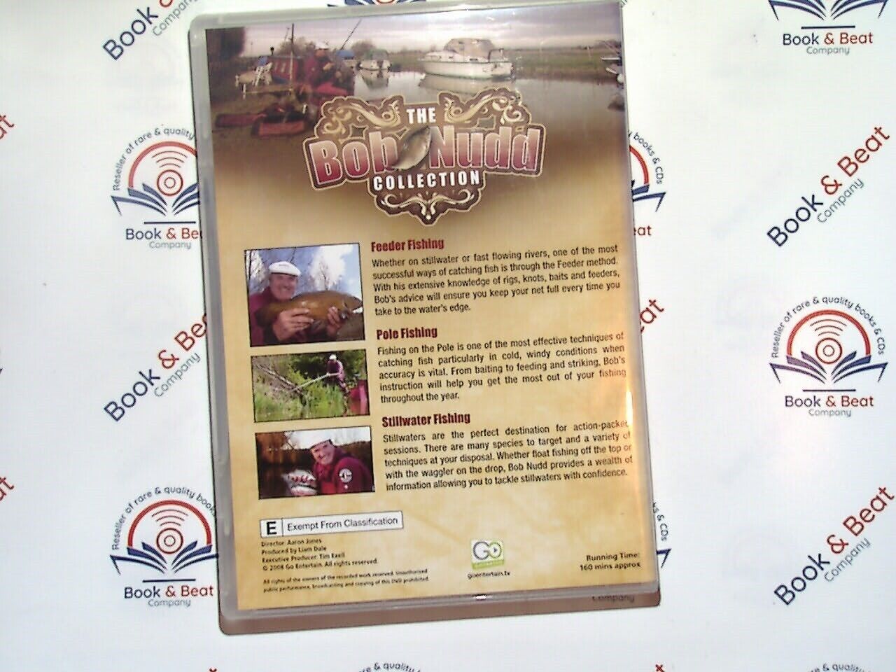 The Bob Nudd Collection Feeder, Stillwater & Pole Fishing DVD Mint