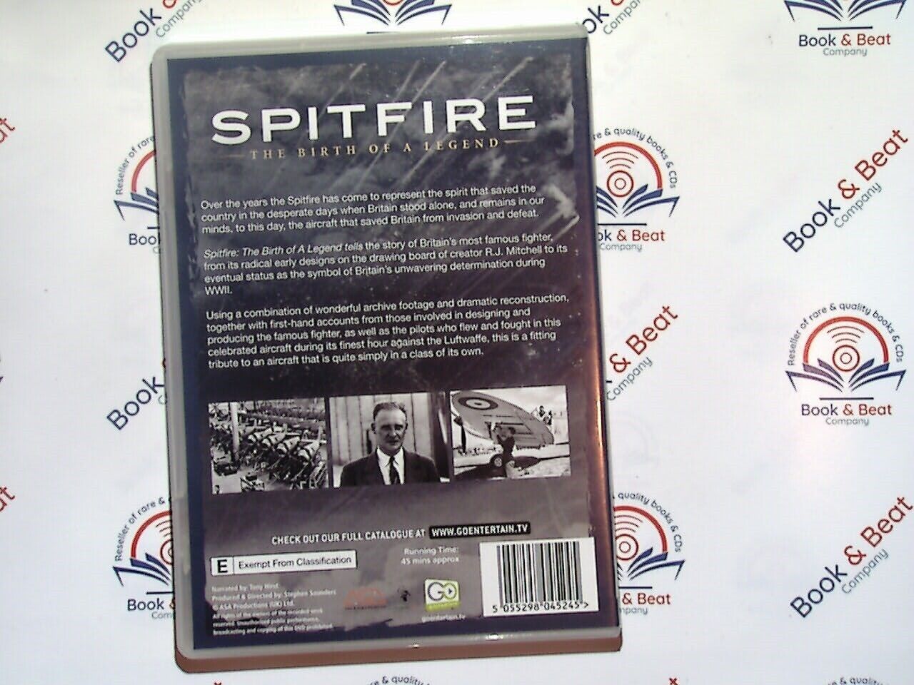 Spitfire : The Birth Of A Legend DVD Mint