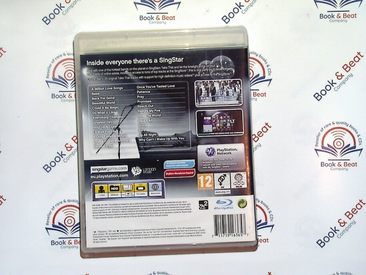 SingStar - Take That PS3 Playstation Eye Mint