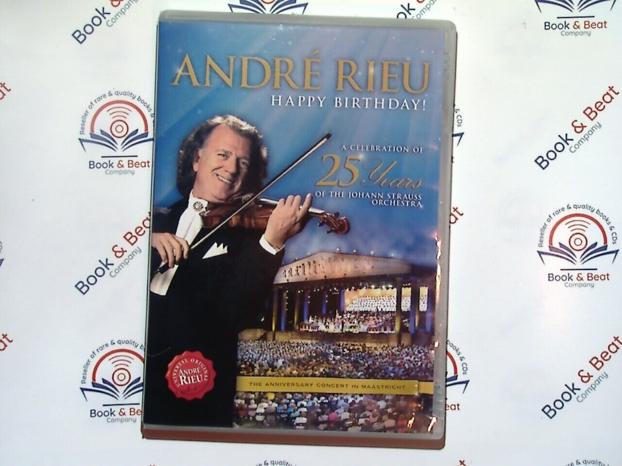 2 x André Rieu DVDs - Happy Birthday! & Love In Vienna Nr Mint