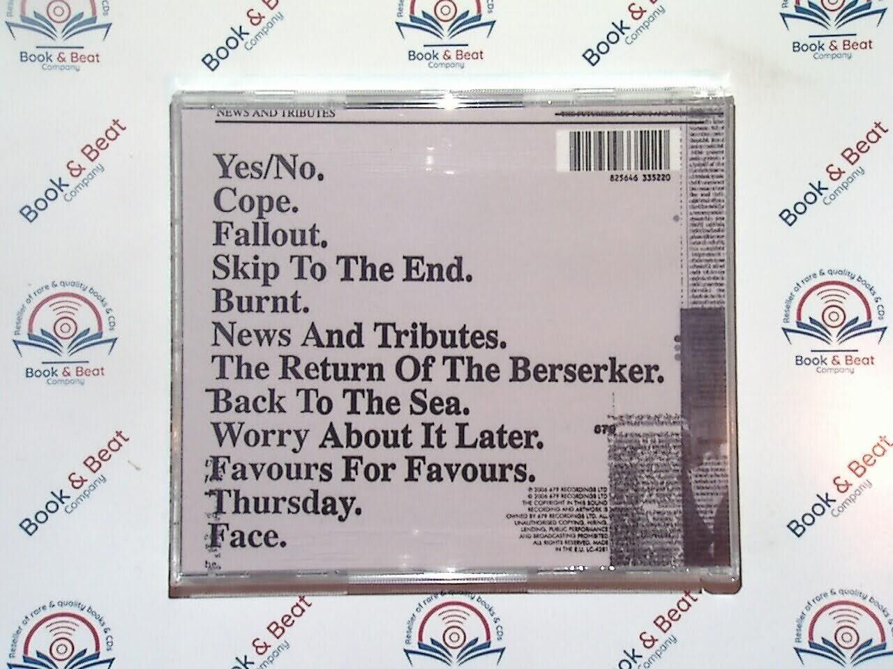 The Futureheads - News and Tributes CD Mint