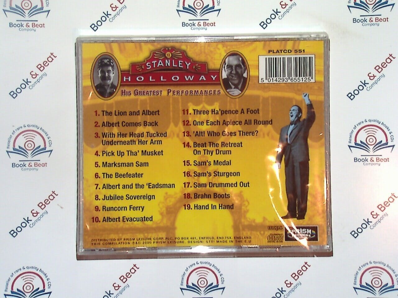 Stanley Holloway - His Greatest Performances CD New & Sealed