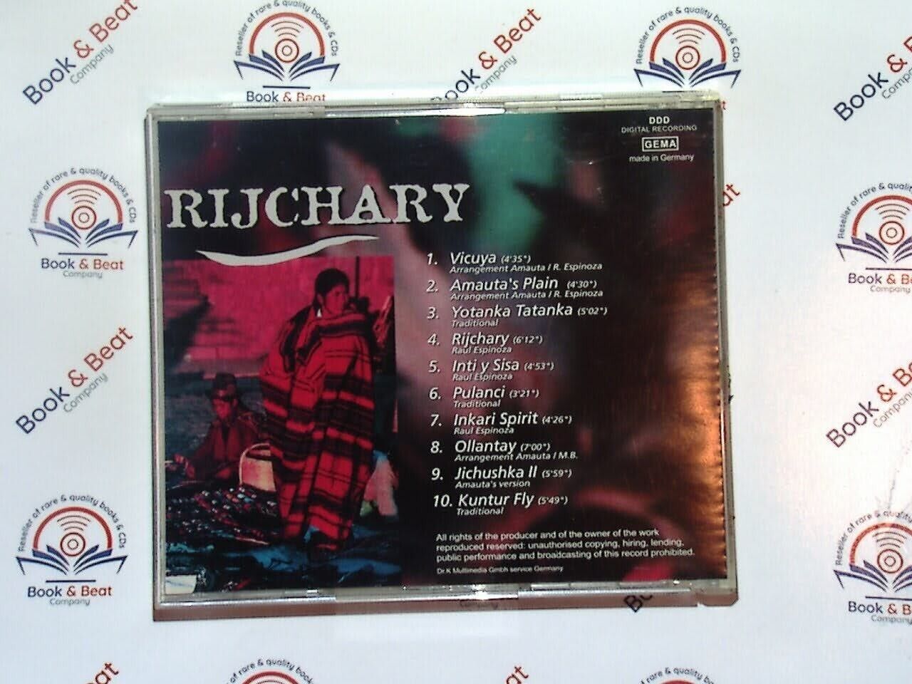Rijchary - Amauta CD Nr Mint