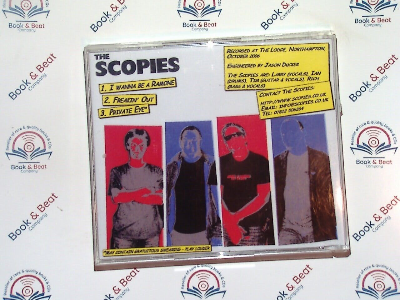 The Scopies - Shock Treatment CD Mint