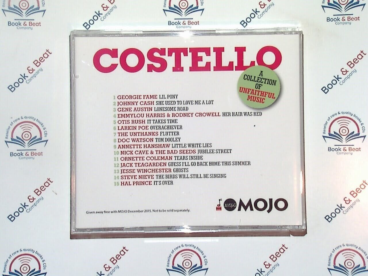 Mojo Presents Costello : A Collection Of Unfaithful Music CD Mint