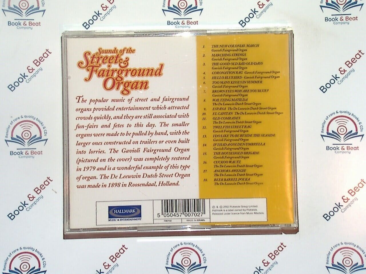 Various - Sounds Of The Street & Fairground Organ CD Mint
