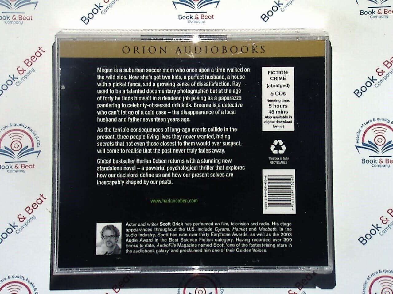 Stay Close - Harlan Coben Audiobook (Scott Brick) 5CD Mint