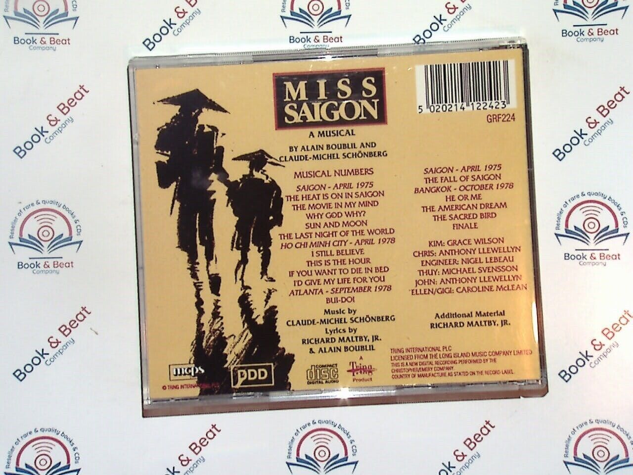 Miss Saigon : The Highlights - The Christopher Emery Company CD VGC